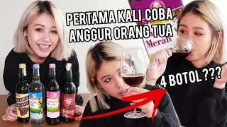 Coba Anggur Cap Orang Tua Pertama Kali!! 🤯🍷#VICOBA |VICTORIAIVNK