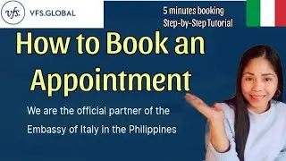 How to Book an Appointment for Italy Visa in the Philippines 2025 Update!!