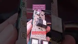 Mitsubishi Mirage Window driver side not working. Ano kaya problema at paano ayusin? 