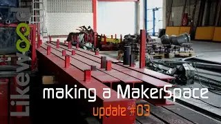 Clearing the ceiling for the new makerspace | update #03