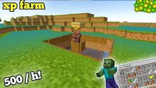 Best Easiest XP farm 🤑 for Minecraft survival in hindi || 😎🔥