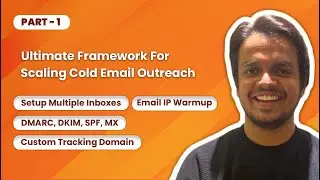 Part 1 - Ultimate Framework for Scaling Cold Email Outreach | Cold Email Masterclass🚀