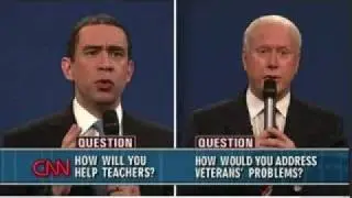 SNL Thursday Weekend Update Obama McCain Debate Spoof