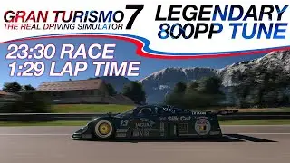 Gran Turismo 7 - Legendary 800pp Tune Sardegna - Jaguar XJR9 (GT7 Update 1.32 Best Car Money Grind)