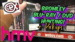 Blu-ray & DVD Hunting. Bromley. CEX. HMV. 