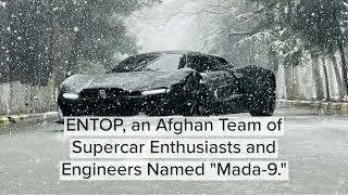 Afghanistan Produced the Country's First Sports Car | Made in Afghanistan #car #vehicles #sportscar