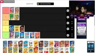 LosPollosTV And Jake Create INTERESTING Cereal Tier List!