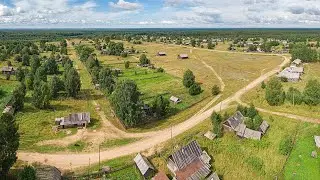 Ожмегово, полёты над посёлком