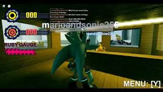 sonic Infinity dx( Roblox game play with jr and Kyle)