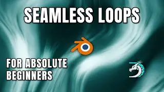 Beginner Looping Sci Fi Animation Geometry Nodes (Whisper Waves) - Blender Tutorial