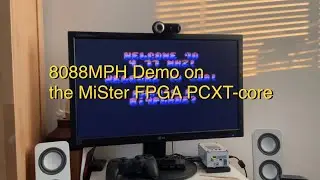 Checking Out The 8088MPH PC-Demo On The Latest MiSTer PCXT Core On June 11th 2023