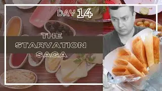 One SNACK a DAY and no MORE FOOD. How I spent that Day 14 of my Starvation #challenge #snack #sport
