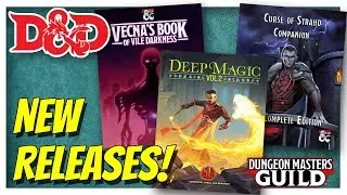 Deep Magic 2! Curse of Strahd Companion! Vecna's Book! D&D New Releases 118 Sep 21-Oct 4, 2023