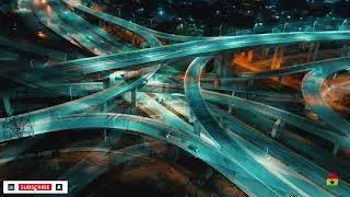 Pokuase Interchange 5k Night Cinema Shot, in 2023 What Could be Done.