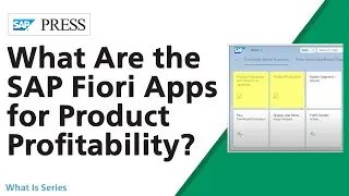 SAP Fiori Apps for Product Profitability Reporting in SAP S/4HANA