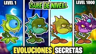 PLANTAS con EVOLUCIONES SECRETAS que DEBES CONOCER en PVZ 2 (PLANTS VS ZOMBIES 2)