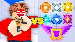 I 1v1ed EVERY Rank in Rivals!