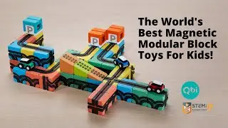 Qbi Toy | 6 Different Tracks, Over 100 Ways To Play, Endless Possibilities Of FUN! - Great For Kids
