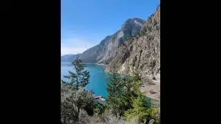The only view you’ll be needing this summer! 🏔️📍 Seton Lake, BC, Canada 🇨🇦