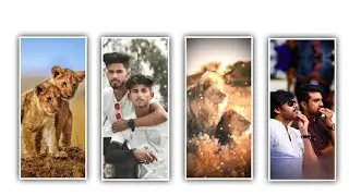 ⚡Instag trending Lion Friends Video Editing in Alight Motion Instagram trending video editing