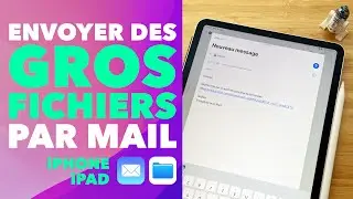 Partager et envoyer un gros fichier ou dossier par mail gratuitement avec MailDrop ! iPhone iPad