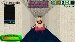 Baldi's basics plus 0.3.8 speedrun random seed 