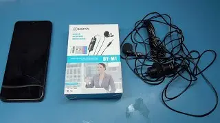 How to connect boya m1 mic to smartphone | BOYA Mic for Mobile