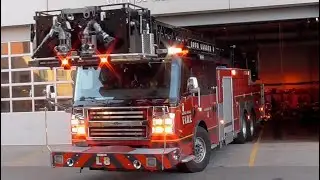 *MOVE YOUR VEHICLE* St Paul Fire Dept. Ladder 8 Responding