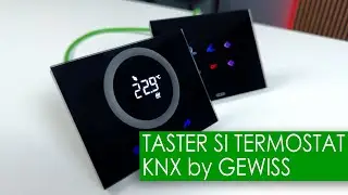Termostat si taster KNX by GEWISS - SMART HOME SYSTEMS