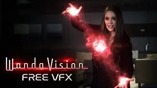 WandaVision - Scarlet Witch Magic / Two Hand Power - FREE effect / Red Magic Orb  [The VFX Wizard]