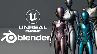 Modify Unreal Mannequins in Blender - UnrealEngine 5.1