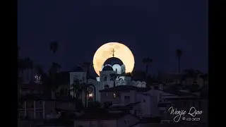 Church Moonrise 4K