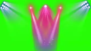 green screen disco ligt