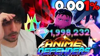 This SECRET Unit BROKE me in Anime Defenders Roblox!