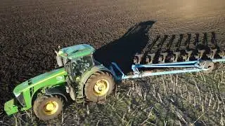 Оранка Lemken Diamant 11 по стерні соняшника