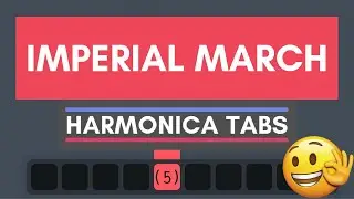 How to play IMPERIAL MARCH on harmonica