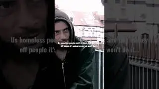 Homeless Addict on STREET BEGGARS. #uk #crime #mamba #interview #interesting #homeless  #explore