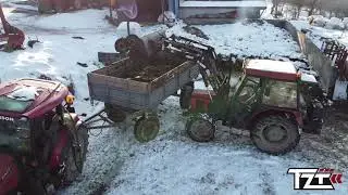 ✩180 TON?!✩Trzy ciągniki w akcji✓!✩CASE & 2x ZETOR✩JCB✩STEYR✩2 Gospodarstwa?!✩Mieszanie TMR?!✩TzT✩