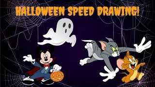 Halloween Speed Drawing
