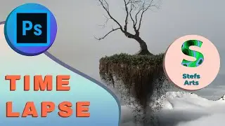 Floating Island in the Sky | Timelapse Photoshop Editing Tutorial