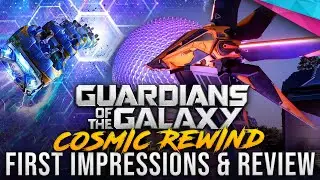 FIRST IMPRESSIONS & REVIEW for Guardians of the Galaxy: Cosmic Rewind at EPCOT - Disney News