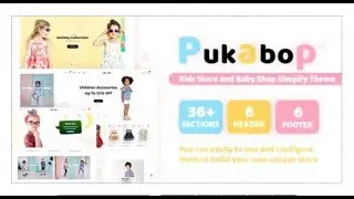 Pukabop - Kids Store and Baby Shop Shopify Theme | Themeforest Templates