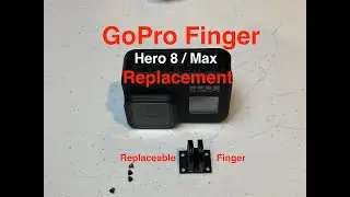 GoPro Hero 8 Black/Max Replacement Folding Fingers