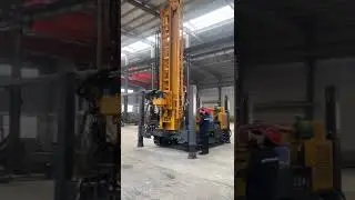 FY600 can drill 600m, mainly designed for air drilling, come with 132kw Cummins engine#drillingrig