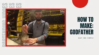Make me a cocktail: How to make Godfather #makemeacocktail #godfather