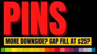 PINS Pinterest Stock Analysis, More Sell OFF?!