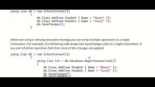 EF Core Error: SqlServerRetryingExecutionStrategy does not support user initiated transactions.
