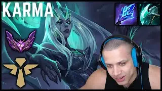 💫 Tyler1 SUPPORT DIFF EVERY GAME | Karma Support Full Gameplay | Season 13 ᴴᴰ