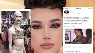 James Charles dragged for met gala outfit 2019