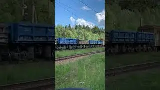 3ЭС4К-078 проезжает Осельки 